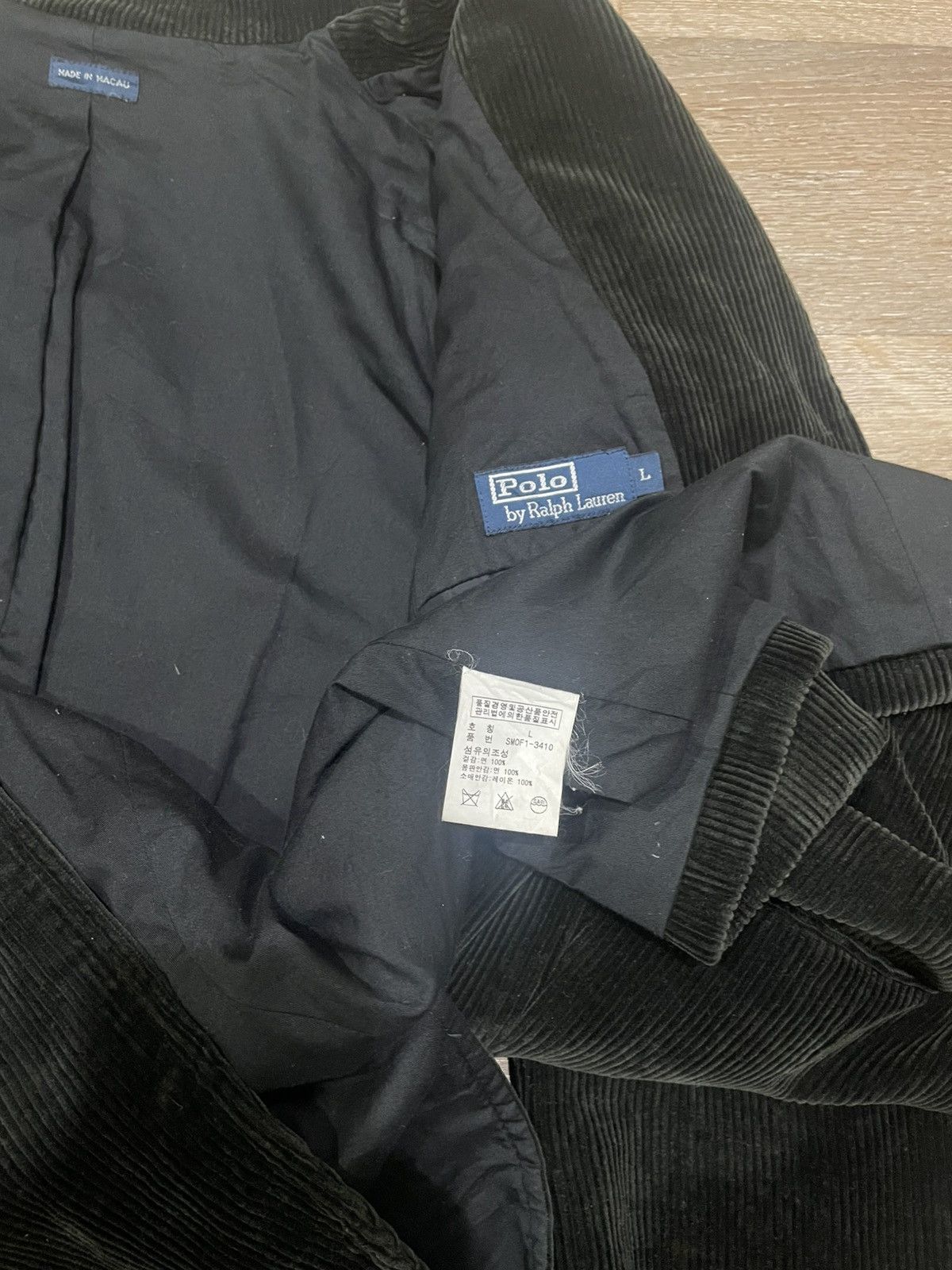Polo Ralph Lauren POLO by Ralph Lauren CORDUROY BLAZER COAT Size L / US 10 / IT 46 - 3 Thumbnail