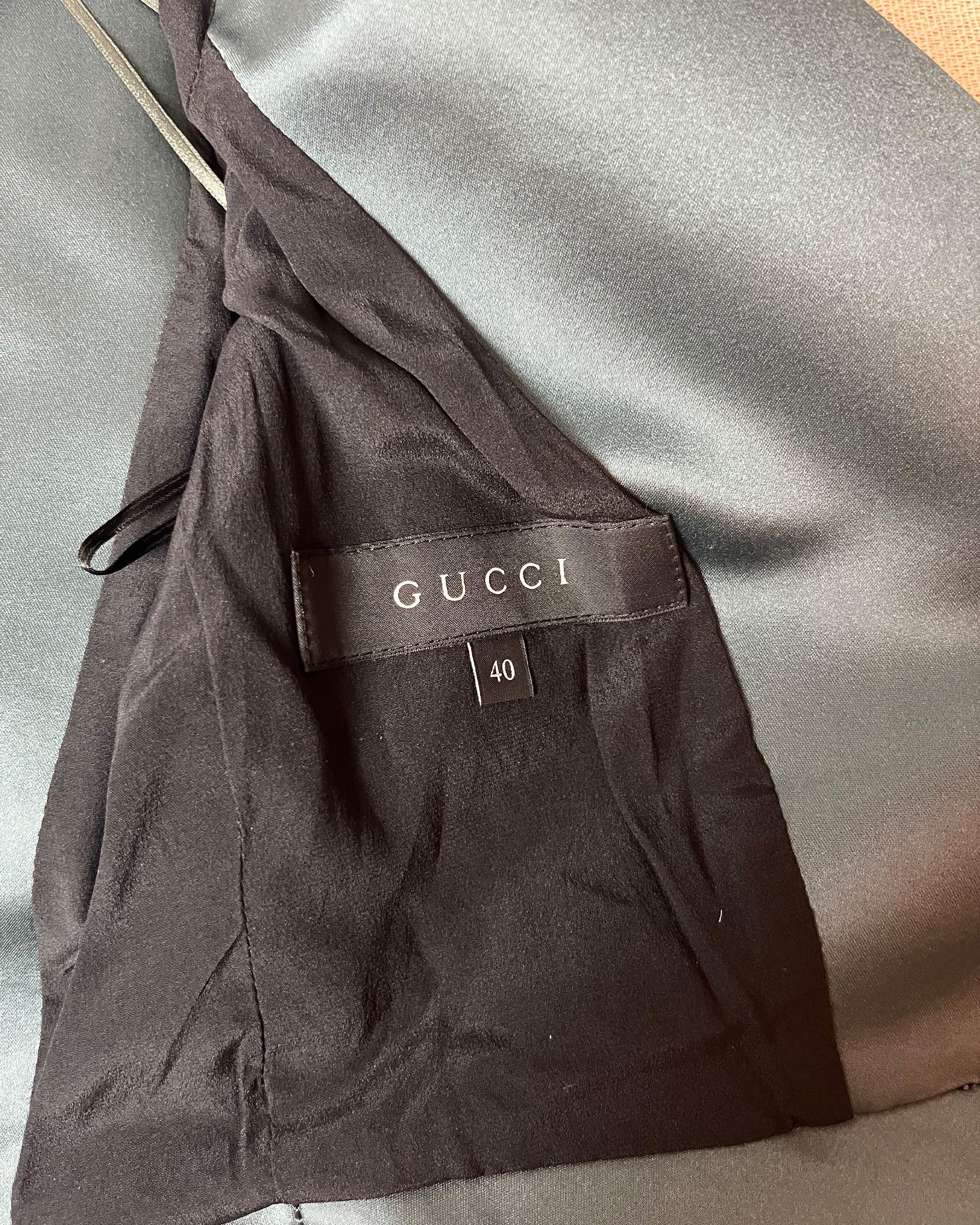 Gucci Gucci Fall ’13 Frida Giannini Era Silk two piece Suit Size M / US 6-8 / IT 42-44 - 10 Thumbnail