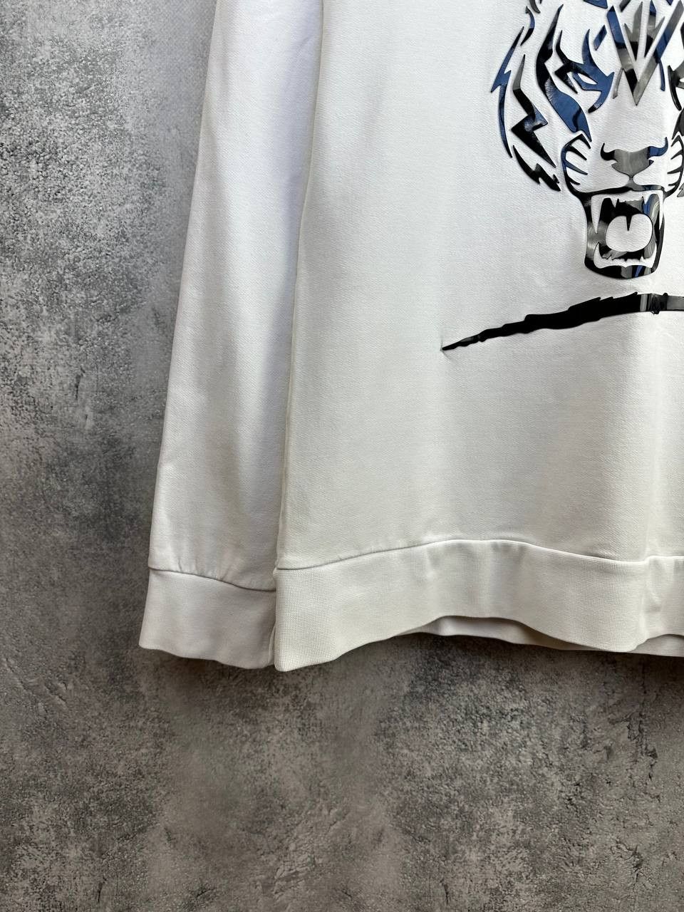 Philipp Plein PHILIPP PLEIN Sport Oversized Hoodie Tiger Graphic Logo Size US XL / EU 56 / 4 - 6 Thumbnail