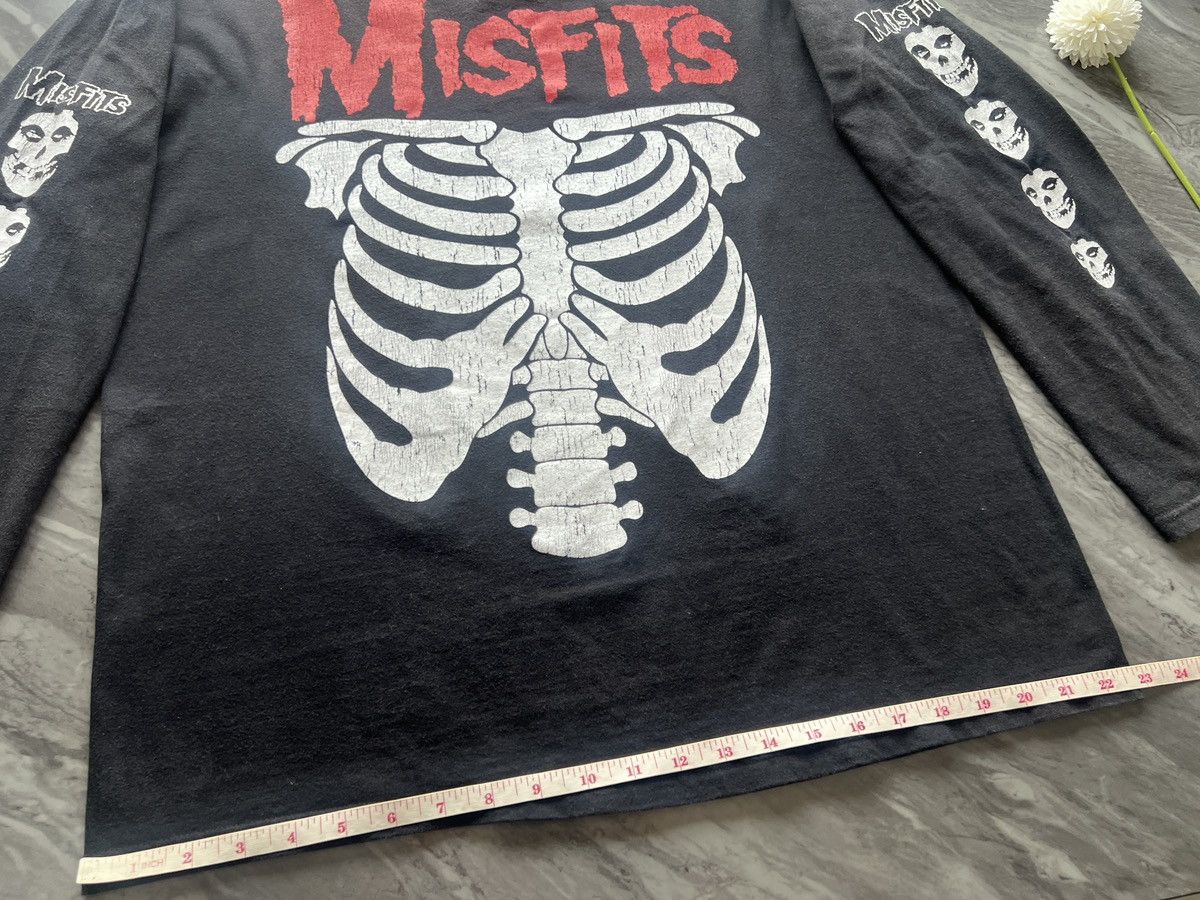 Misfits Misfits : Chest Skull Skeleton Arm And BackSide Printed Size US L / EU 52-54 / 3 - 12 Thumbnail