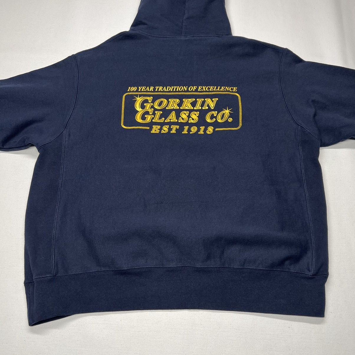 Champion Champion Reverse Weave Hoodie Blue Sweatshirt Glass Logo Y2K Size US XL / EU 56 / 4 - 13 Thumbnail