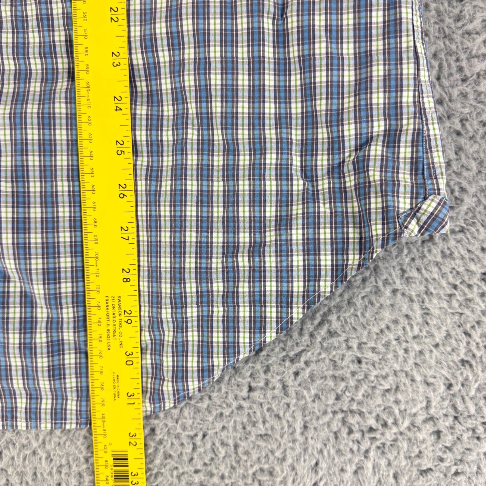 Pinko Thomas Pink Button-Up Shirt Men XL Blue Plaid Casual Fit Long Sleeve Cotton Size US XL / EU 56 / 4 - 6 Thumbnail