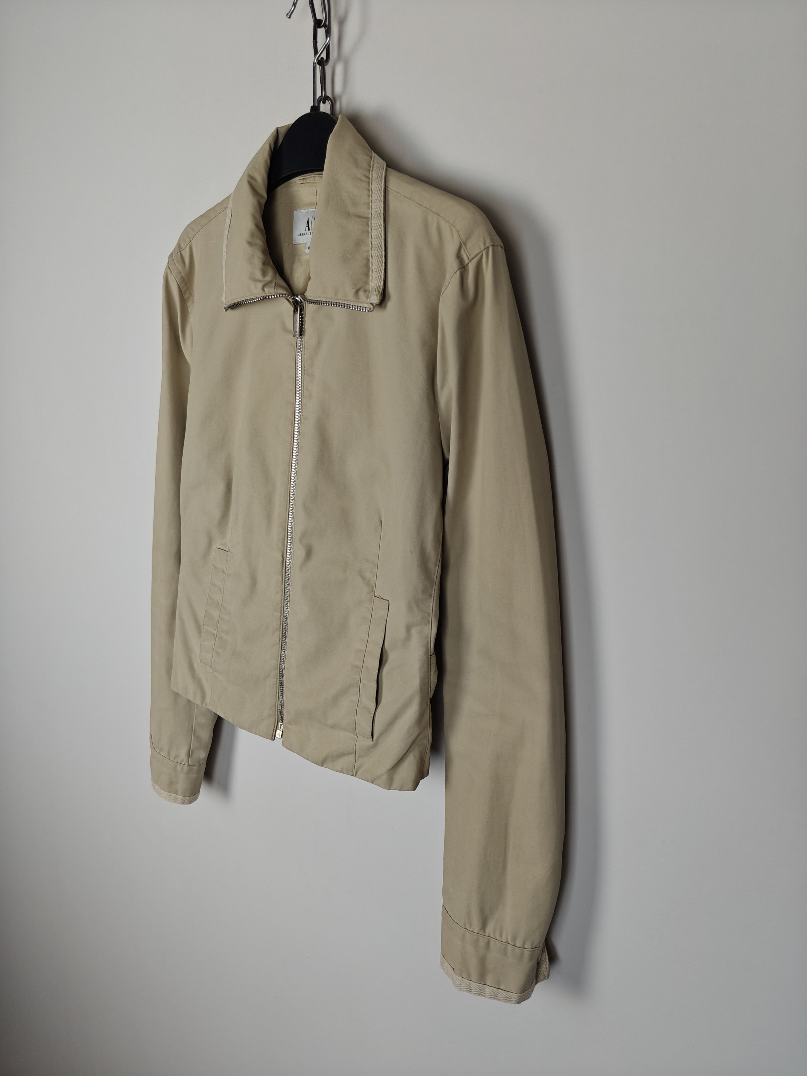 Armani Exchange Armani Exchange Jacket Jacket Zip AX Vtg Beige size M Size M / US 6-8 / IT 42-44 - 5 Thumbnail