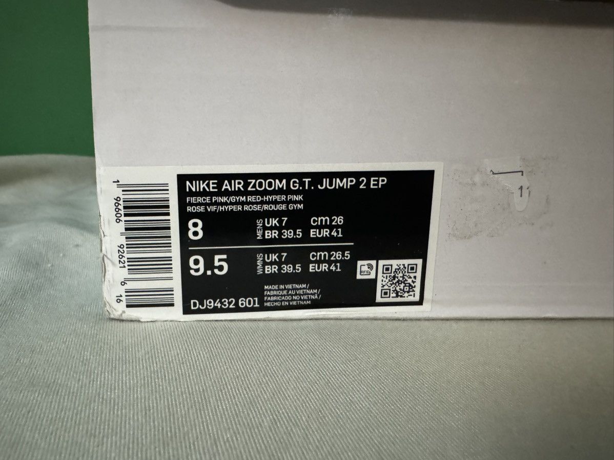 Nike Nike air zoom gt jump 2 fierce pink 2023 Size US 8 / EU 41 - 7 Thumbnail