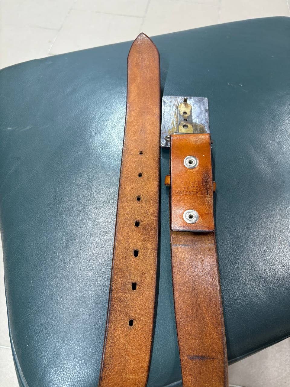 Other Smith Wesson mens leather belt 44 Magnum Size ONE SIZE - 6 Thumbnail