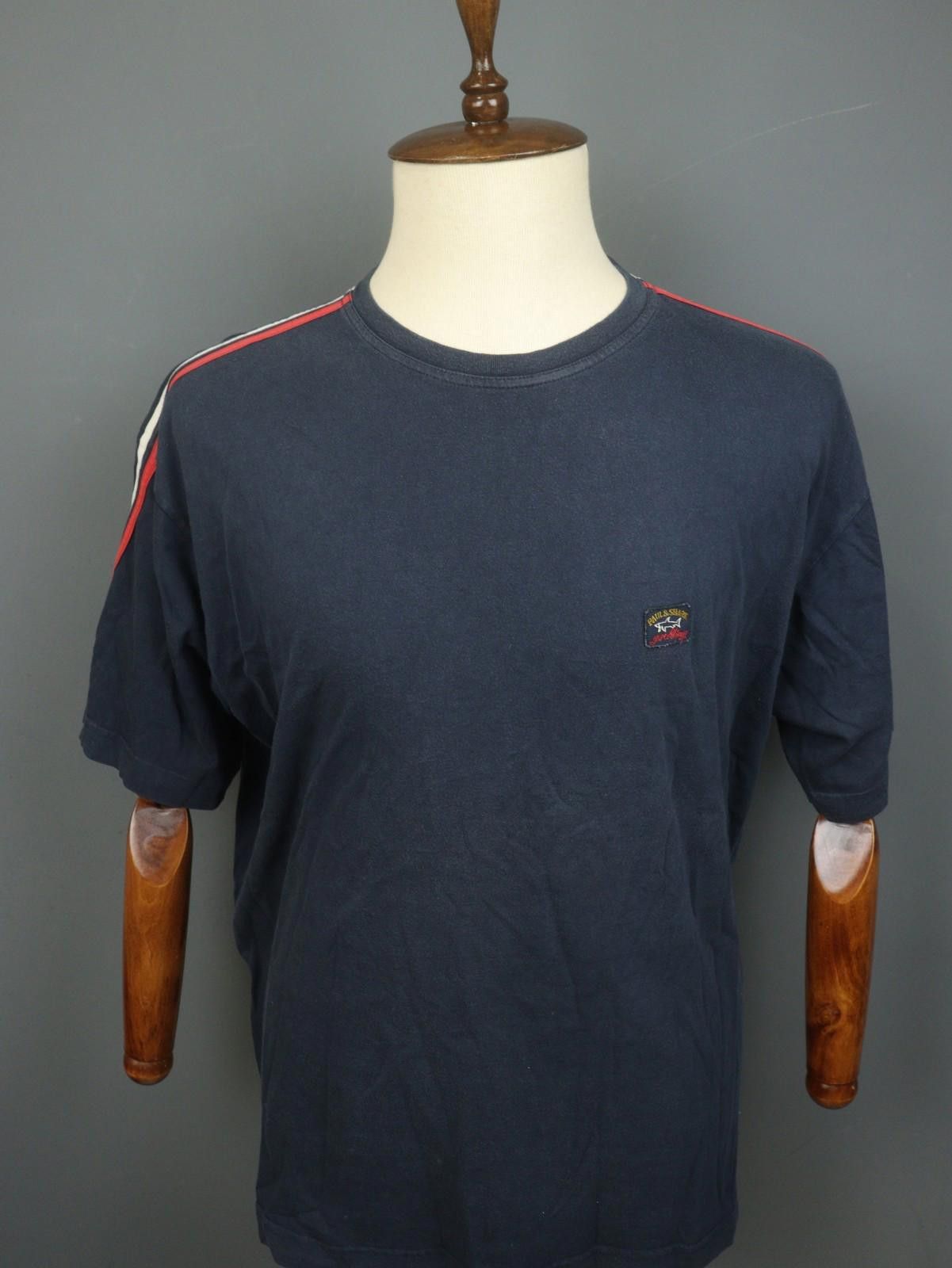 Paul & Shark Paul & Shark Blue 100% Cotton Pullover Tee Shirt Size XL Size US XL / EU 56 / 4 - 1 Thumbnail