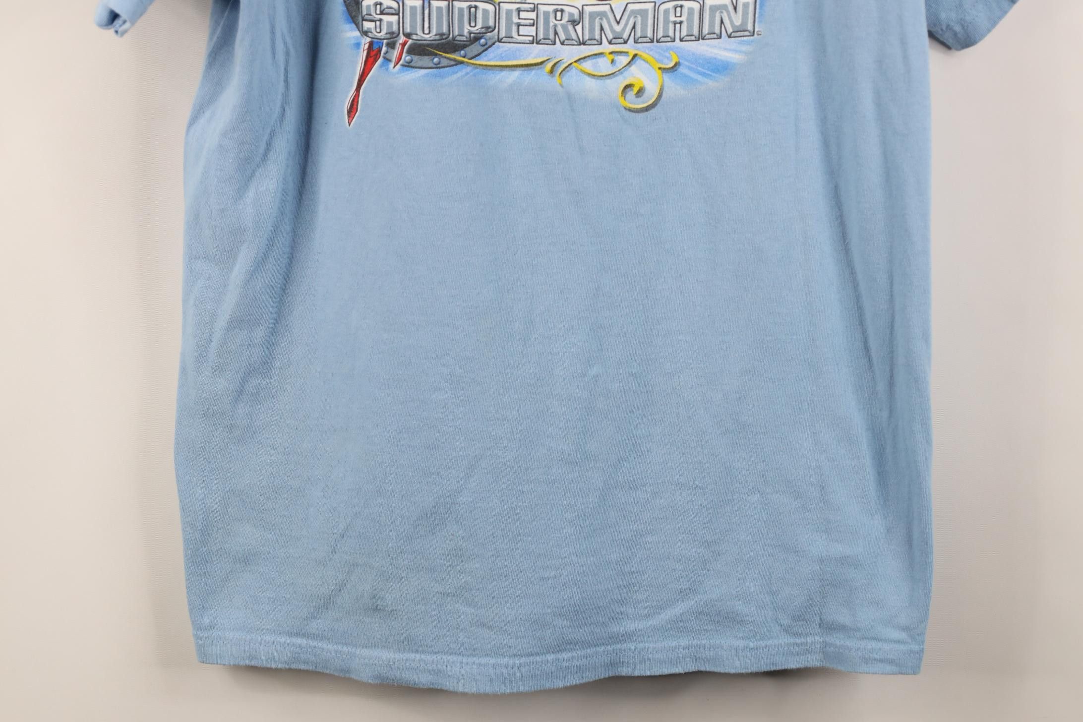 DC Comics Vintage DC Comics x NASCAR Superman Kurt Racing T-Shirt Size M / US 6-8 / IT 42-44 - 3 Thumbnail