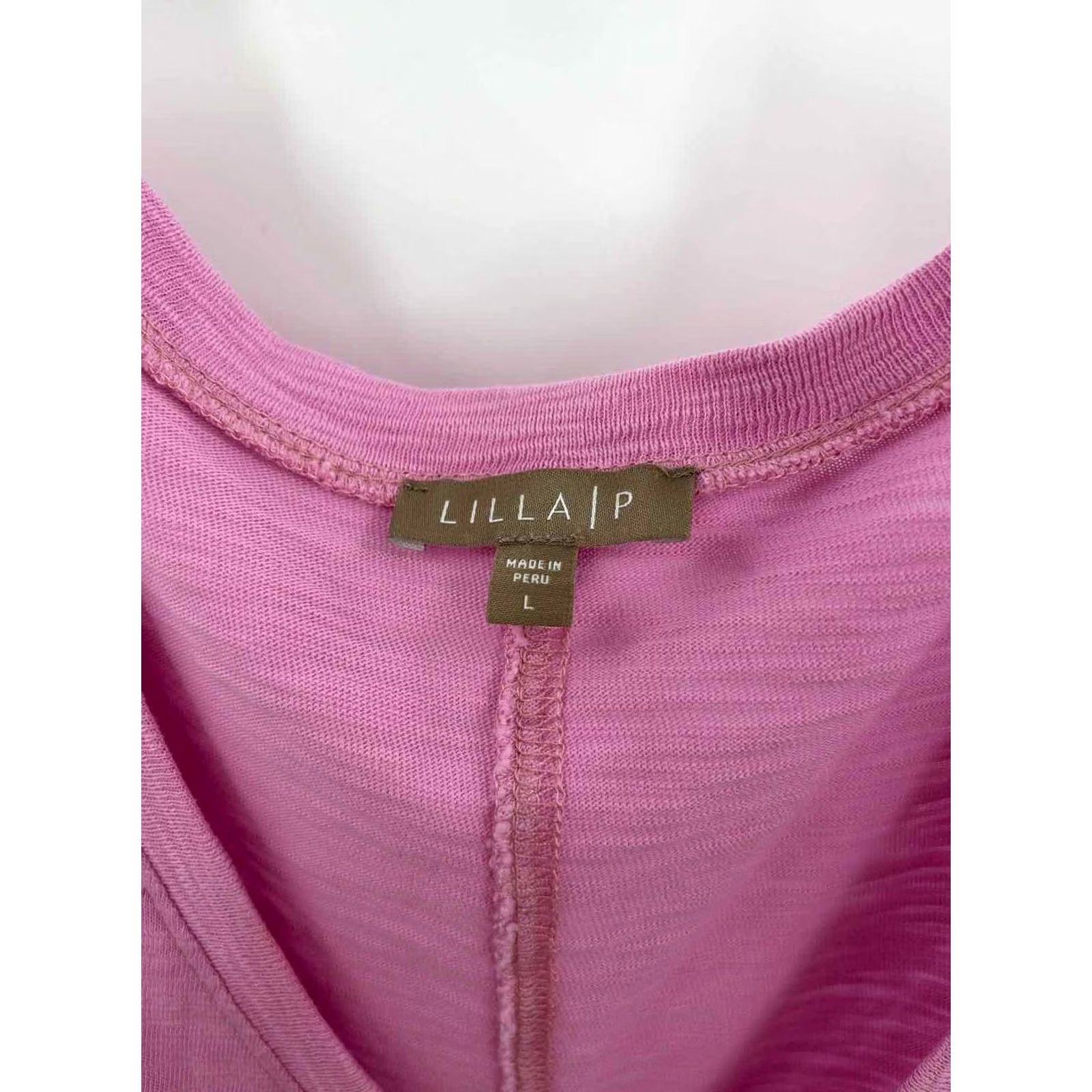 Pinko Pre-Owned Lilla P Pink Large Long Sleeve Blouse Size L / US 10 / IT 46 - 2 Thumbnail