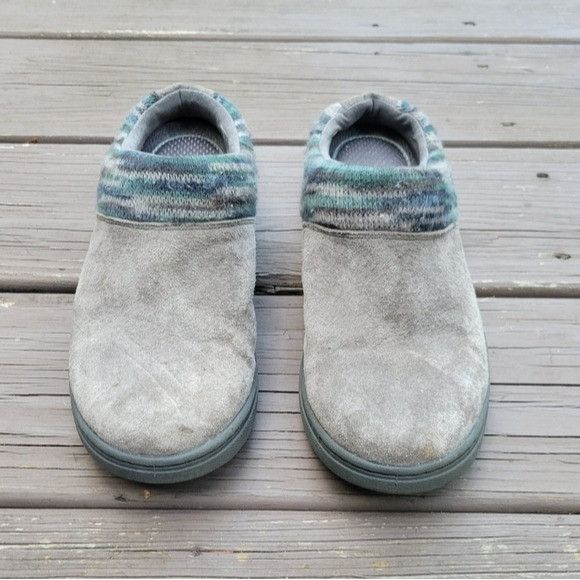 Dansko Dansko Emily Gray Suede Slip On Slipper Clogs Size 39 Size US 8.5 / IT 38.5 - 5 Thumbnail