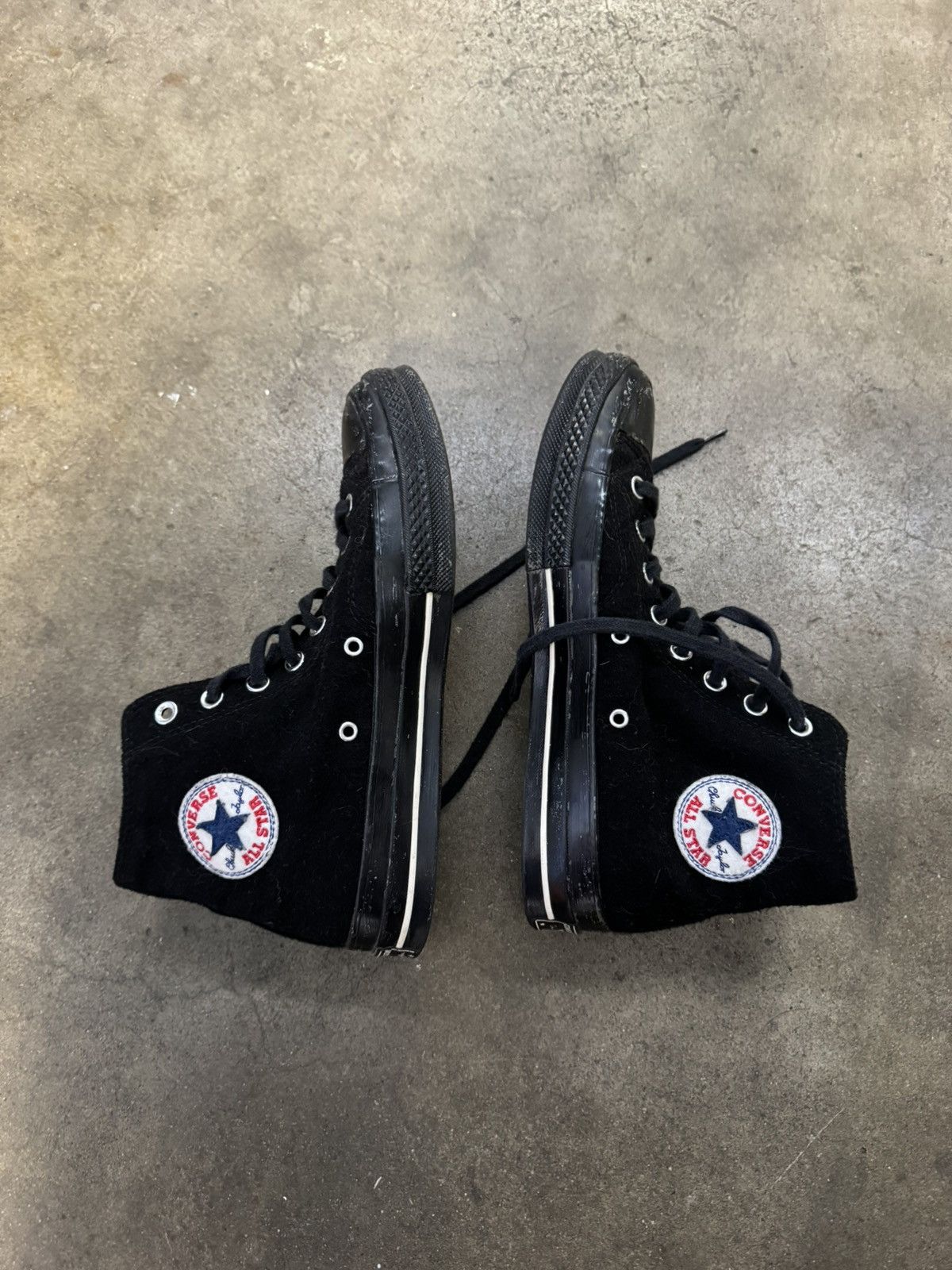 Converse Converse Chuck Taylor 70s high top Black Wool Size US 7.5 / EU 40-41 - 1 Thumbnail
