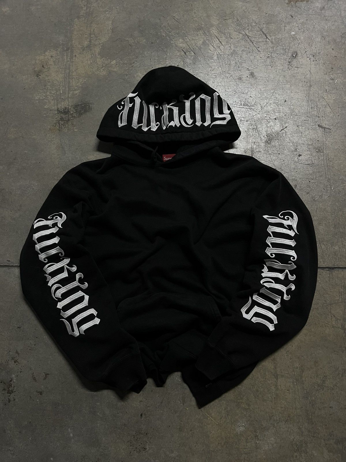 Supreme × Vintage Supreme Black Ambigram 2022' Size US XL / EU 56 / 4 - 2 Thumbnail
