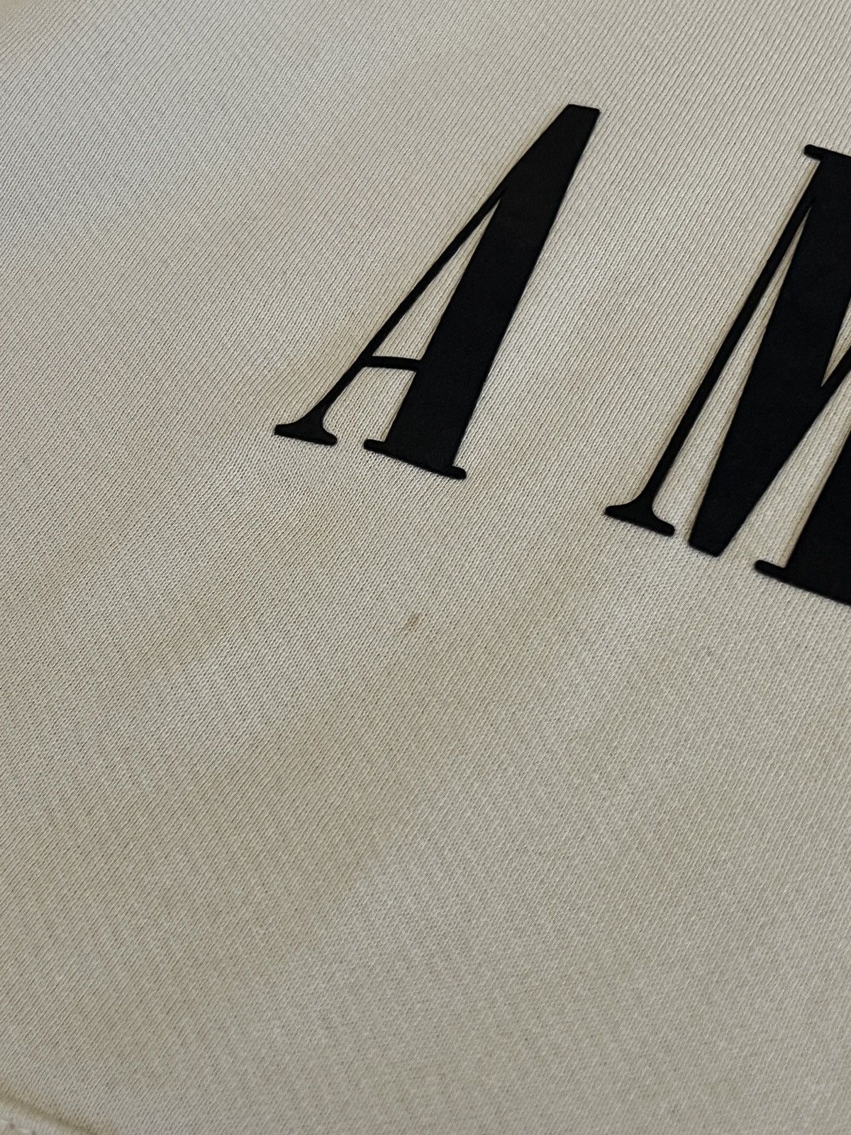 Amiri Amiri Core Logo Sand Beige Cream Hoodie Size US M / EU 48-50 / 2 - 5 Thumbnail