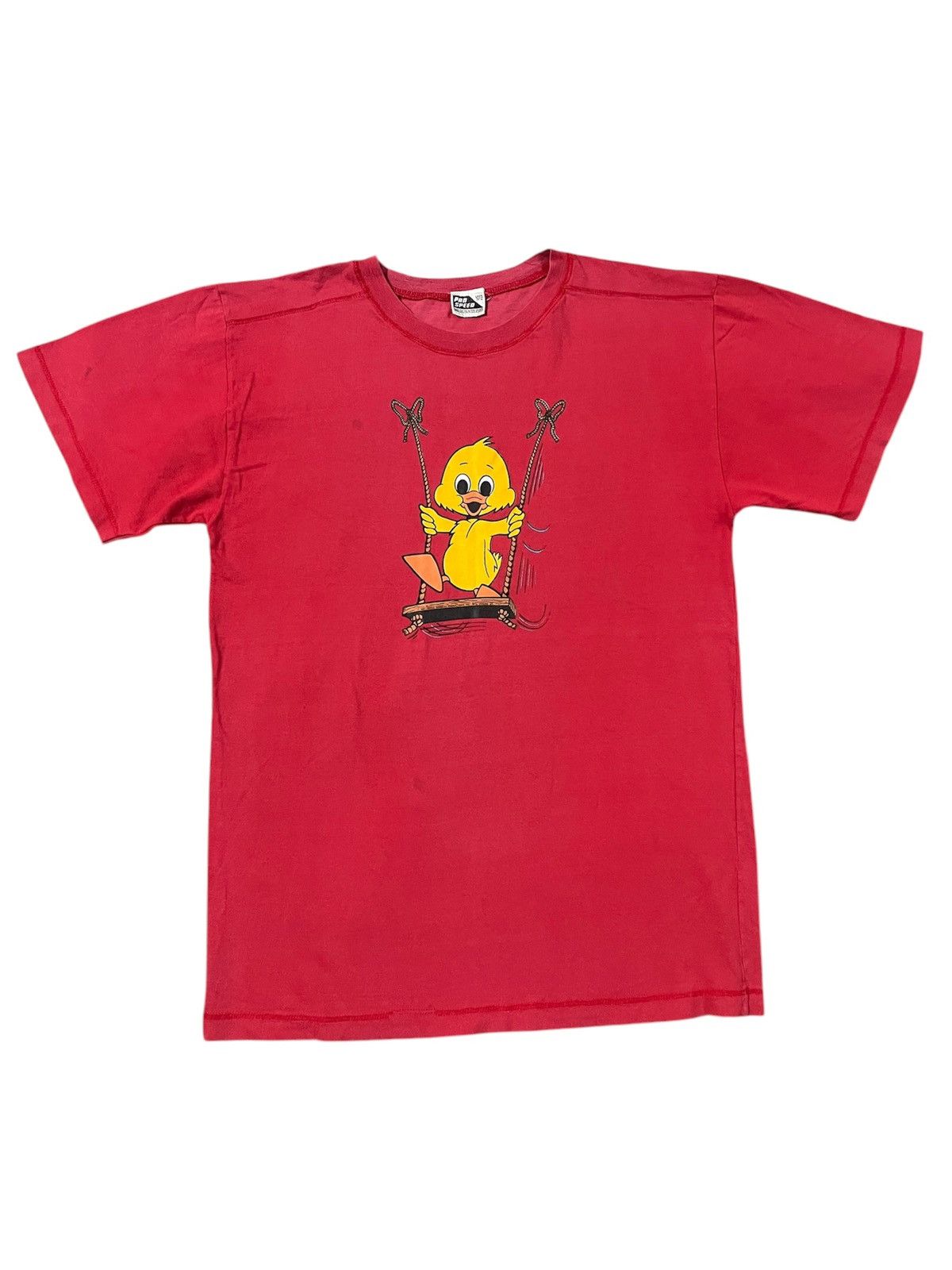 Cartoon Network × Vintage Vintage 80s Duck Hanna Barbera Production Tshirt Size US M / EU 48-50 / 2 - 1 Thumbnail