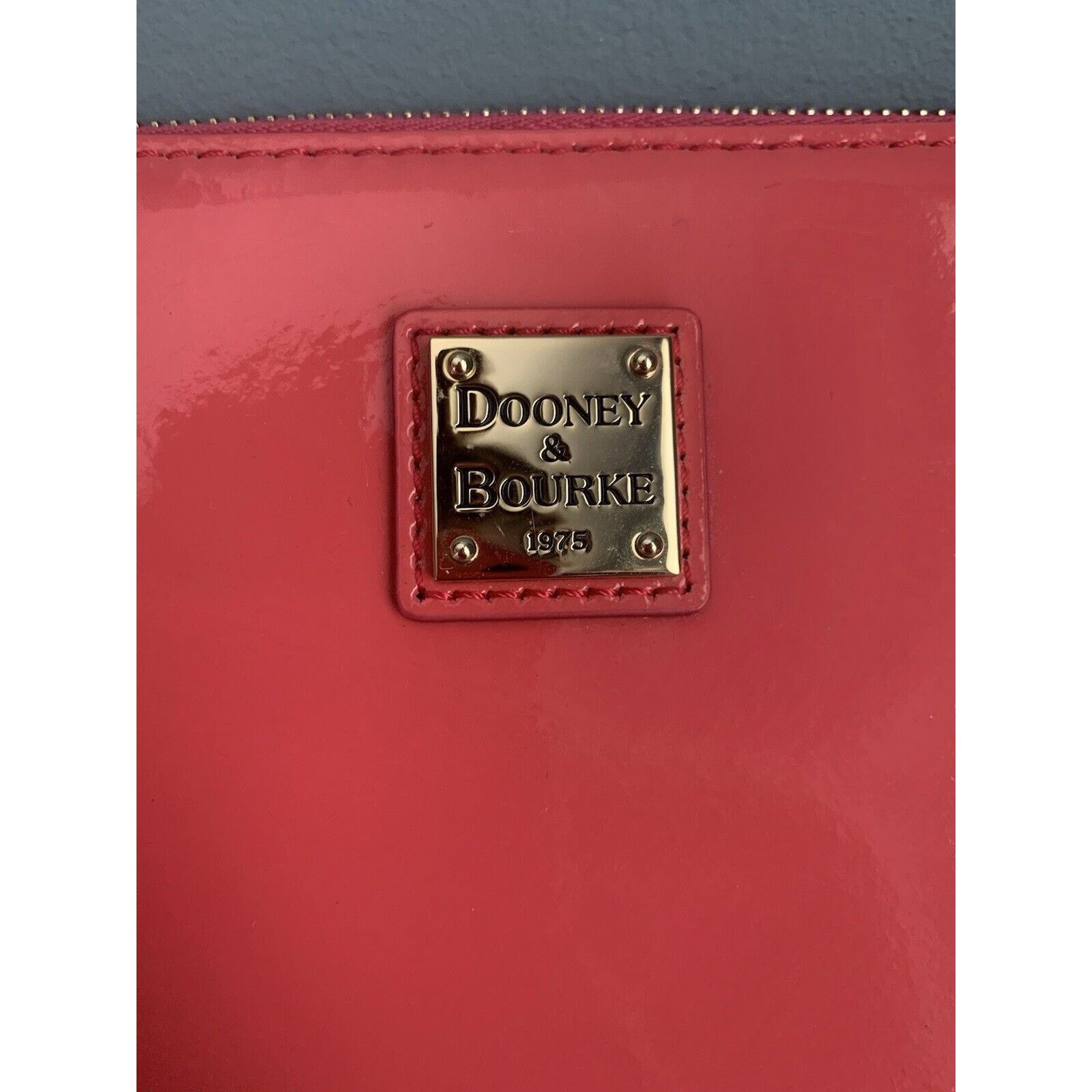 Dooney & Bourke Dooney & Bourke Patent Leather Hot Pink Janine Crossbody Size ONE SIZE - 7 Thumbnail