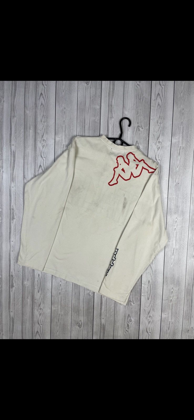 Kappa Vintage kappa Italia soccer long sleeve jersey XL big logo Size US XL / EU 56 / 4 - 2 Thumbnail