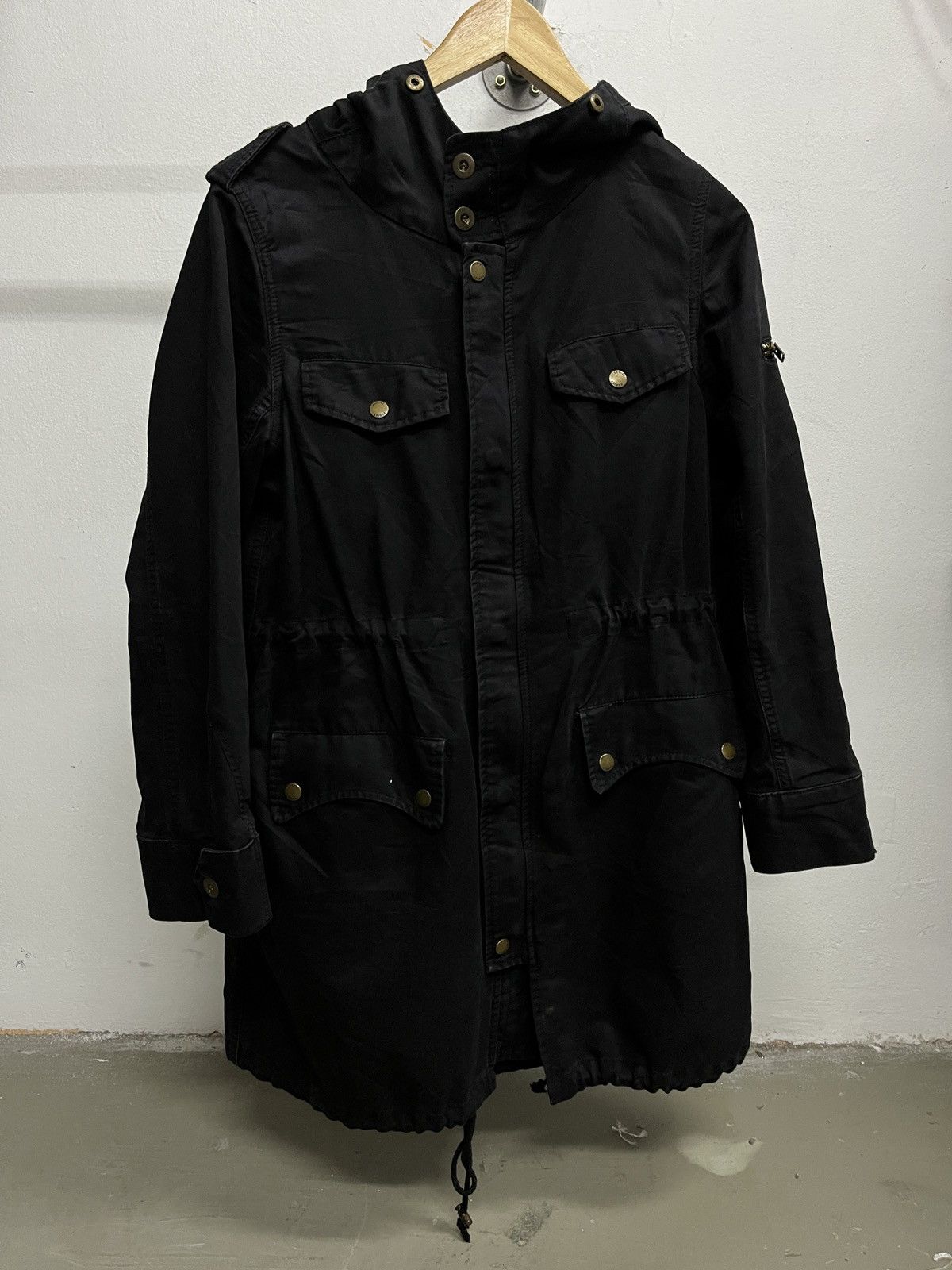 If Six Was Nine × Japanese Brand × Le Grande Bleu (L.G.B.) Egoist Punk Bondage Seditionaries Avant Garde Parka Jacket Size US S / EU 44-46 / 1 - 2 Thumbnail