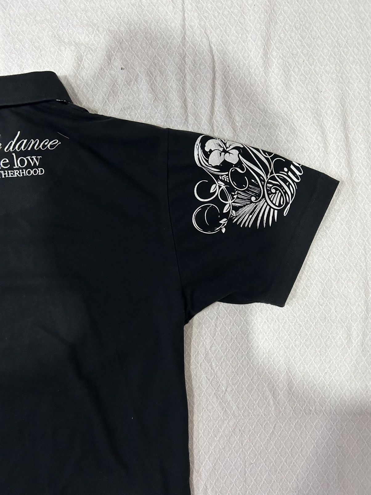 Japanese Brand More Core Division Poem Polo Shirt Size US L / EU 52-54 / 3 - 11 Thumbnail