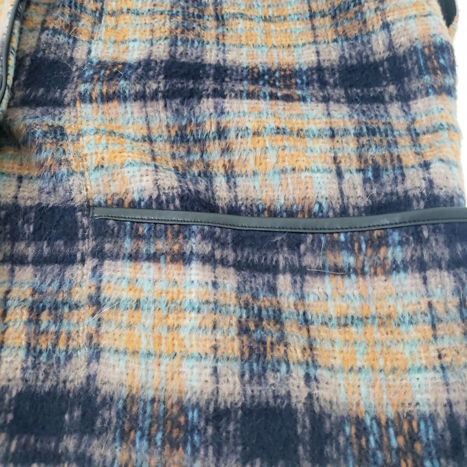 Anthropologie Andersen & Lauth Plaid Kura Vest Womens One Size Sleeveless Size ONE SIZE - 3 Thumbnail