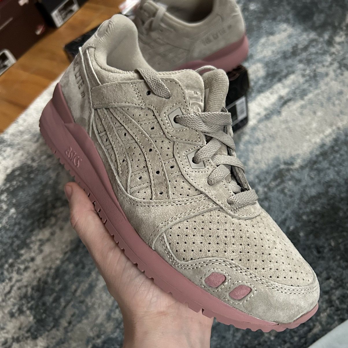 Asics × Kith × Ronnie Fieg 1201A224-203 FW20 KXTH GEL LYTE iii “THE PALETTE” MOLECULE Size US 8 / IT 38 - 6 Thumbnail