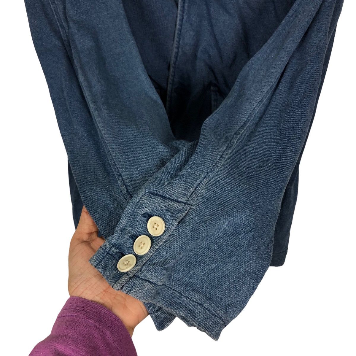 Japanese Brand 🔥Denim Light Cardigan Jacket M2Squared Ready Made Size US M / EU 48-50 / 2 - 12 Thumbnail