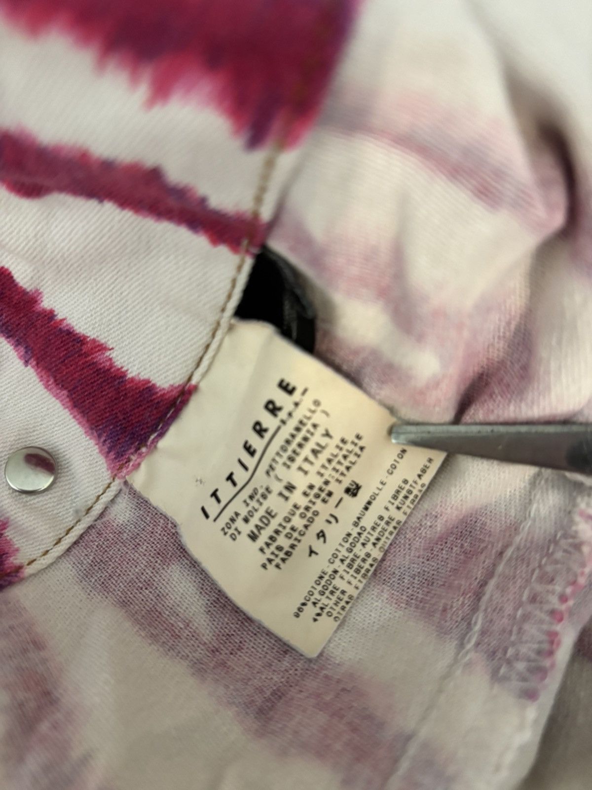 Dolce & Gabbana × Vintage Dolce & Gabbana Pink Zebra-Print White Denim Jacket Size S / US 4 / IT 40 - 7 Thumbnail