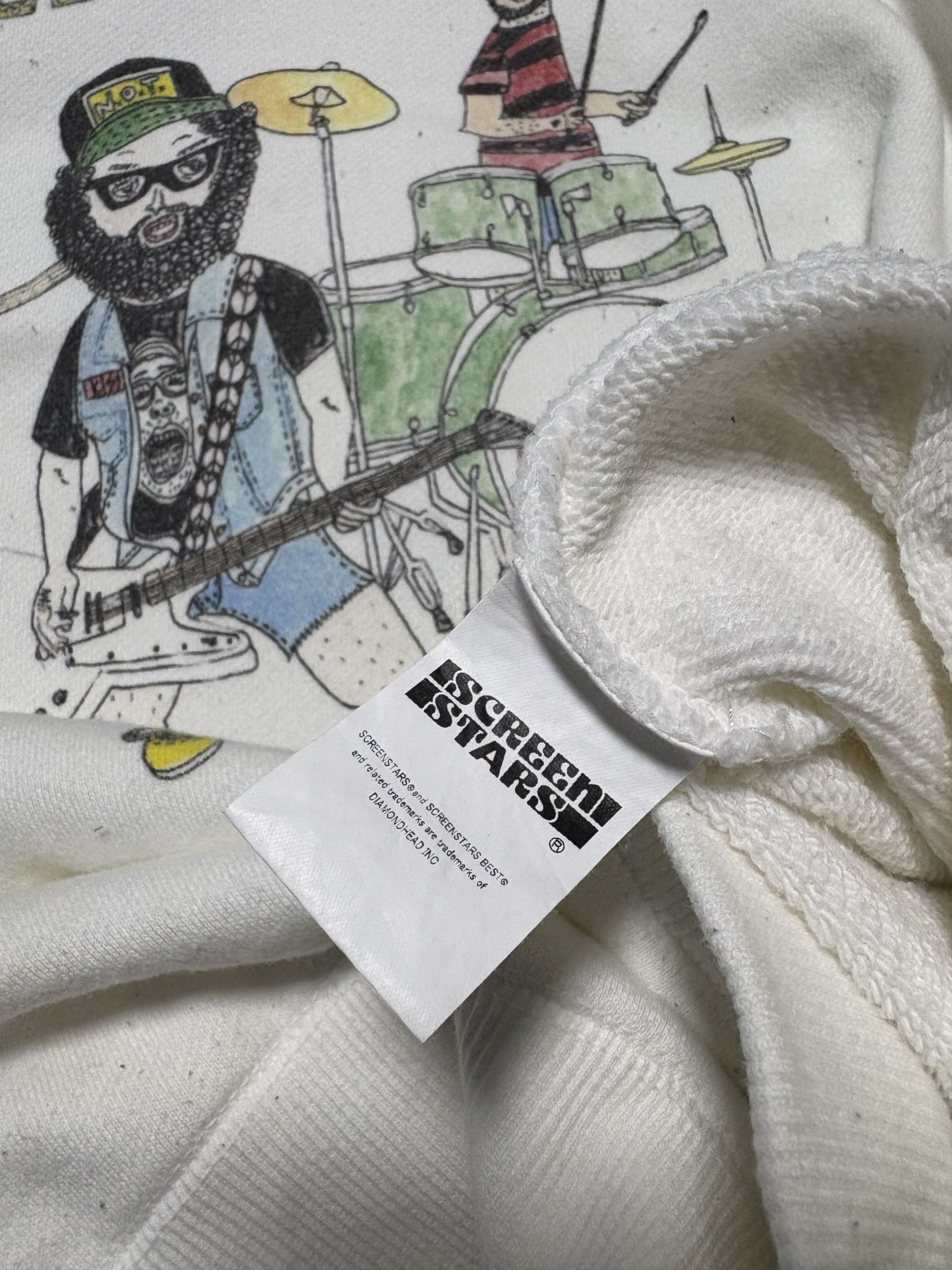 Band Tees Vintage 90s THE NELSONS Screen Stars sweatshirt Size US M / EU 48-50 / 2 - 4 Thumbnail