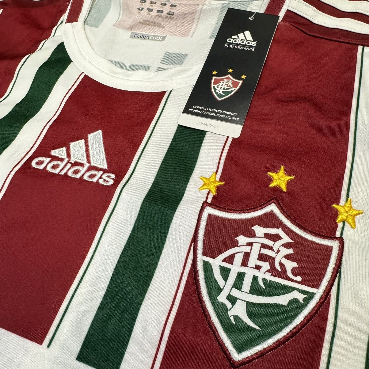 Adidas Fluminense 12/13 home shirt #9 Fred (bnwt) Size US XL / EU 56 / 4 - 5 Thumbnail