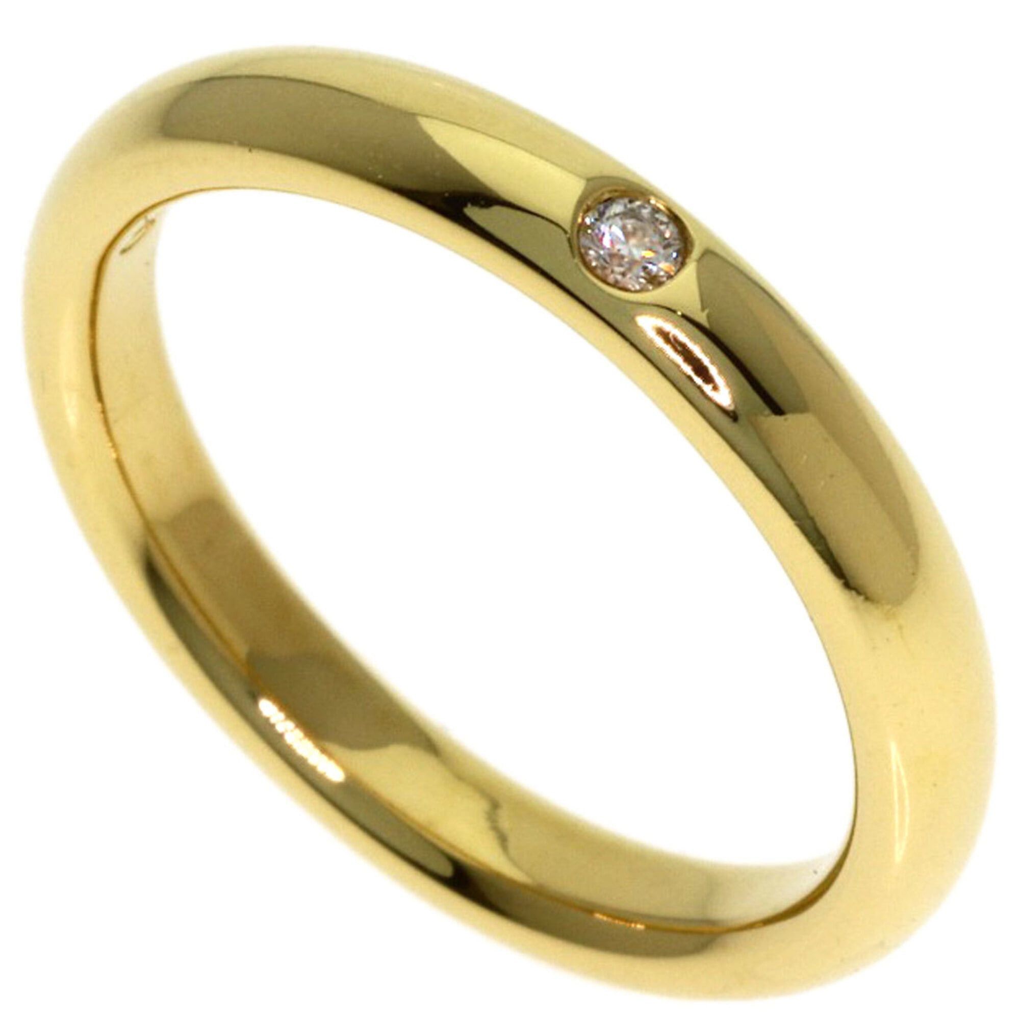 Tiffany & Co. Tiffany & Co. Stacking Band 1P Diamond Ring, 18K Yellow Gold, Women's. Size ONE SIZE - 1 Thumbnail