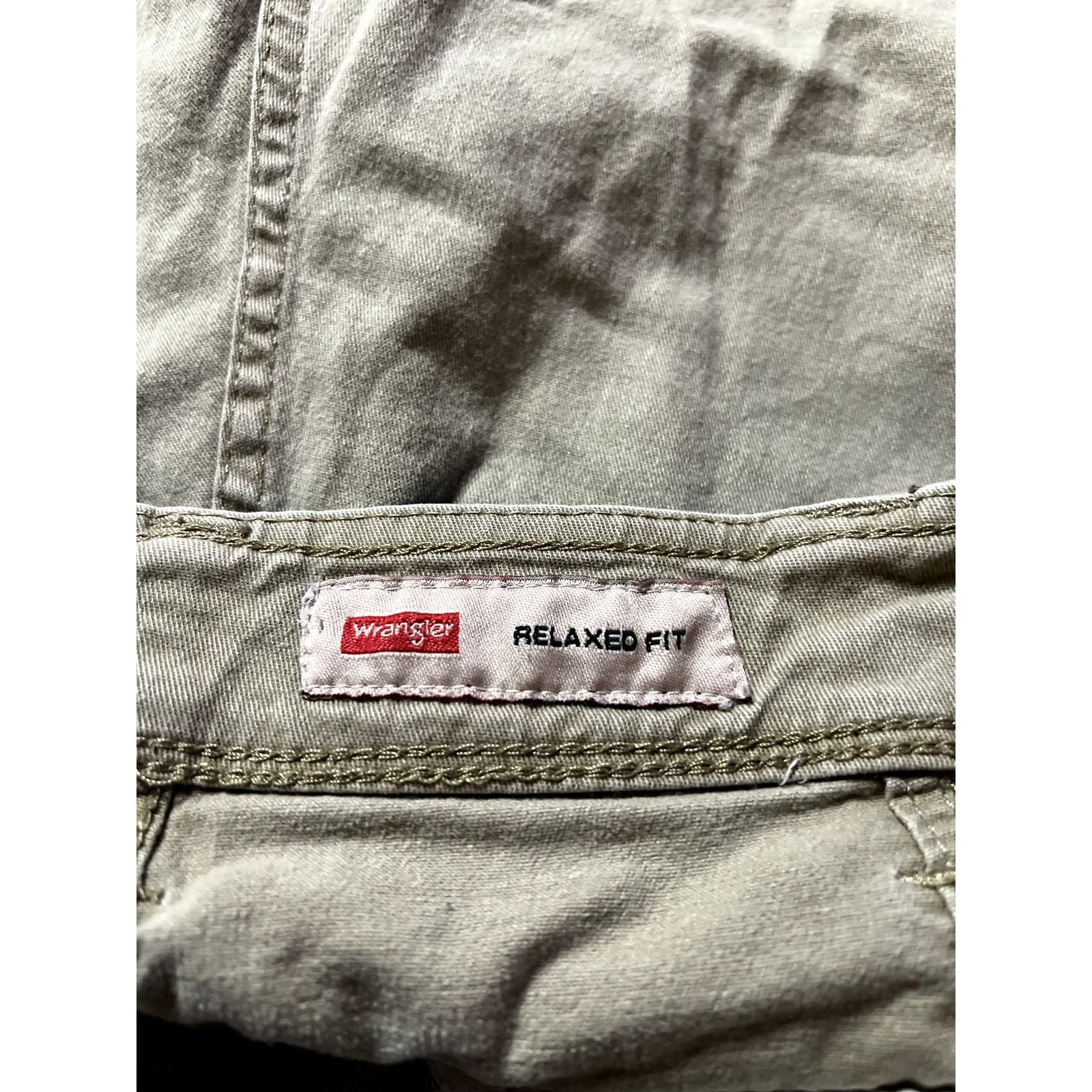 Wrangler Wrangler Relaxed Fit Cargo Pants 36x30 Beige Men’s RN 130273 Size US 36 / EU 52 - 7 Thumbnail