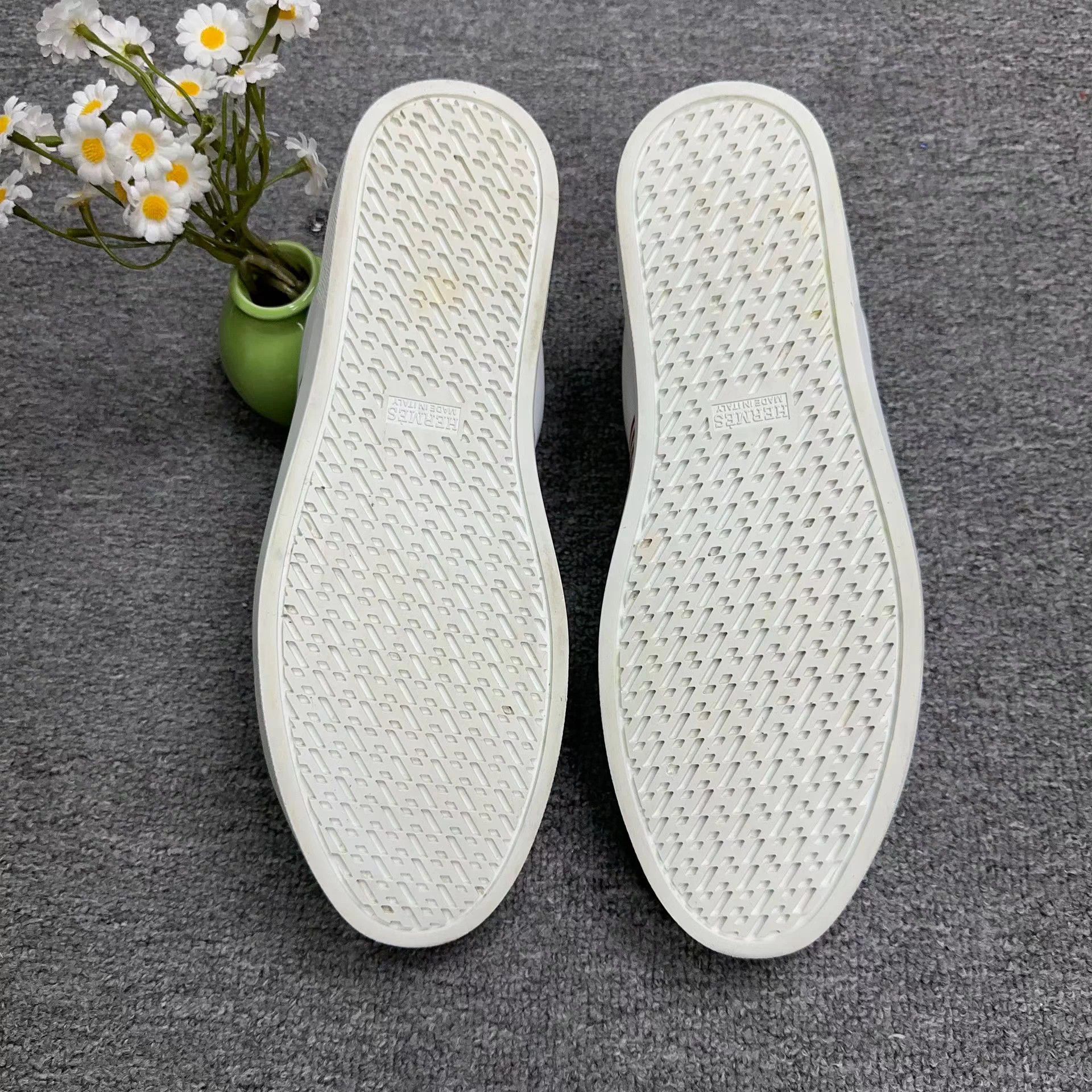 Hermès White Sneakers 41 99 New Worn 2x Hot