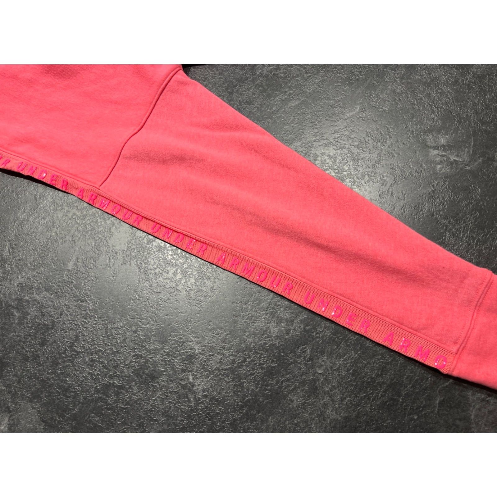 Under Armour Under Armour Sweatshirt Womens XL Cowl Neck Pockets Pullover Athleisure Pink Long Sleeve Regular Sweatshirt Women Size XL / US 12-14 / IT 48-50 - 8 Thumbnail