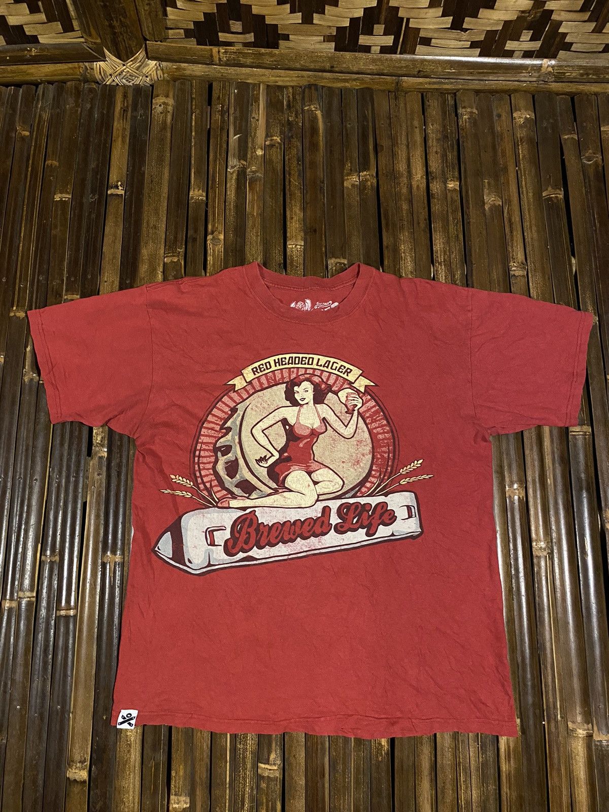 Hysteric Glamour VINTAGE BREWED HYSTERIC STYLE TSHIRT Size US L / EU 52-54 / 3 - 1 Thumbnail