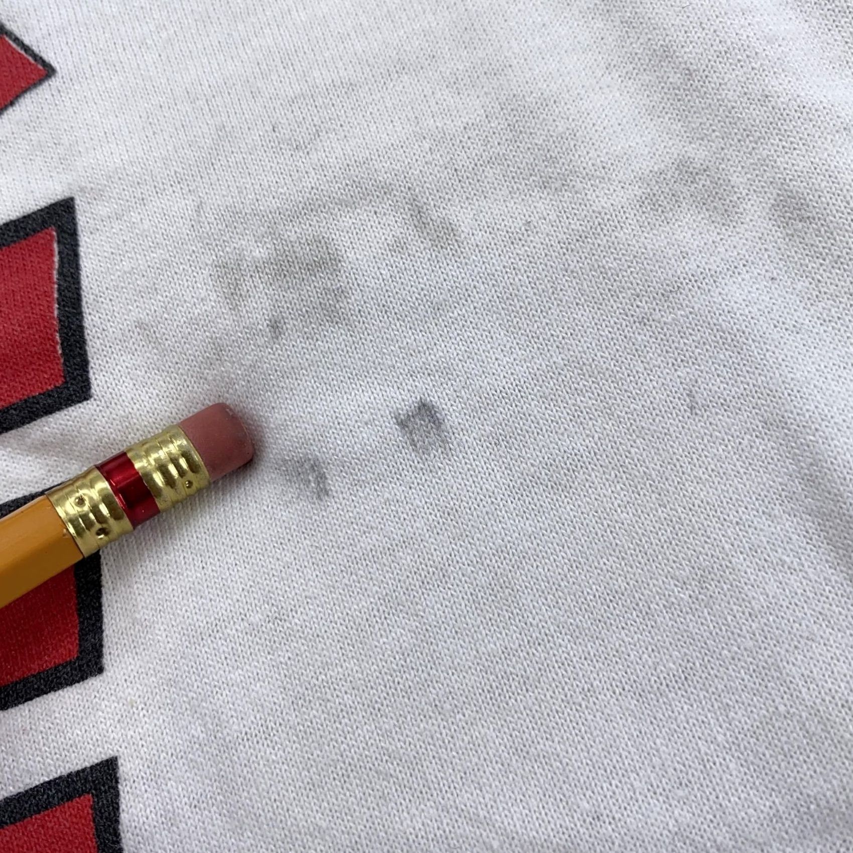 Vintage VINTAGE USA Patriot Graphic Shirt Mens M White 90s Screen Stars Best Cotton Polyester Crew Neck Short Sleeve Size US M / EU 48-50 / 2 - 3 Thumbnail