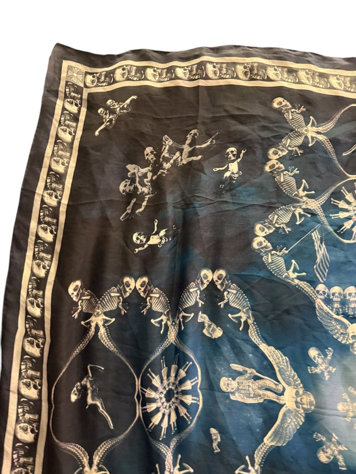 Chrome Hearts Chrome Hearts x FOTI Silk Scarf Size ONE SIZE - 2 Thumbnail