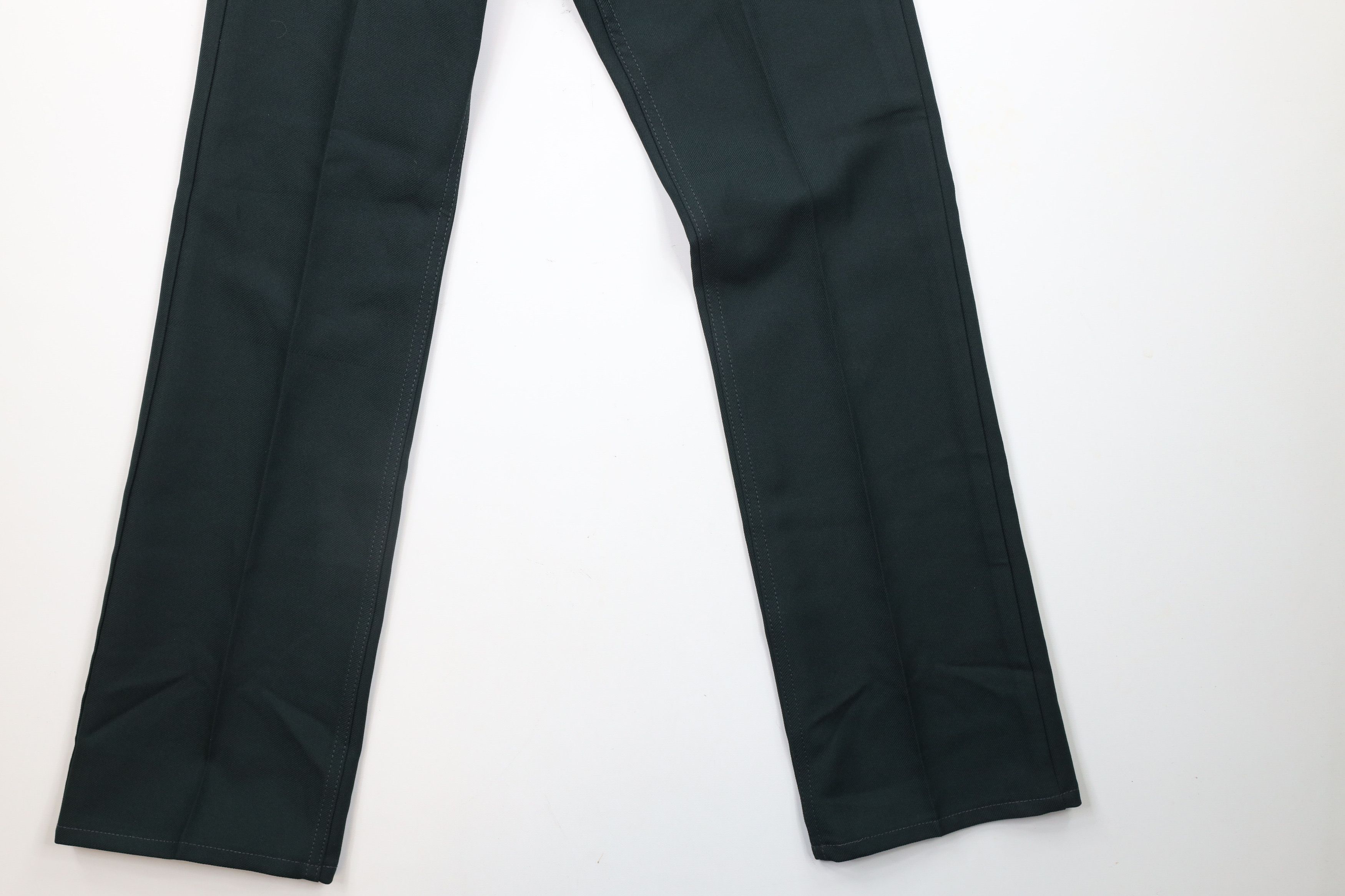 Vintage × Wrangler Vintage 90s Wrangler Wide Leg Bootcut Pants Green Polyester Size US 31 - 4 Thumbnail