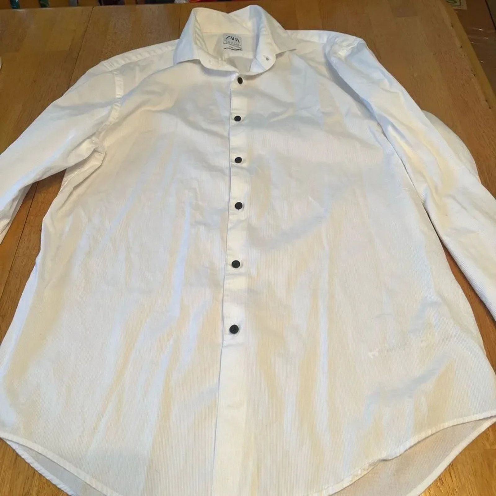Zara Zara men’s slim fit dress shirt, size XL Size US XL / EU 56 / 4 - 6 Thumbnail
