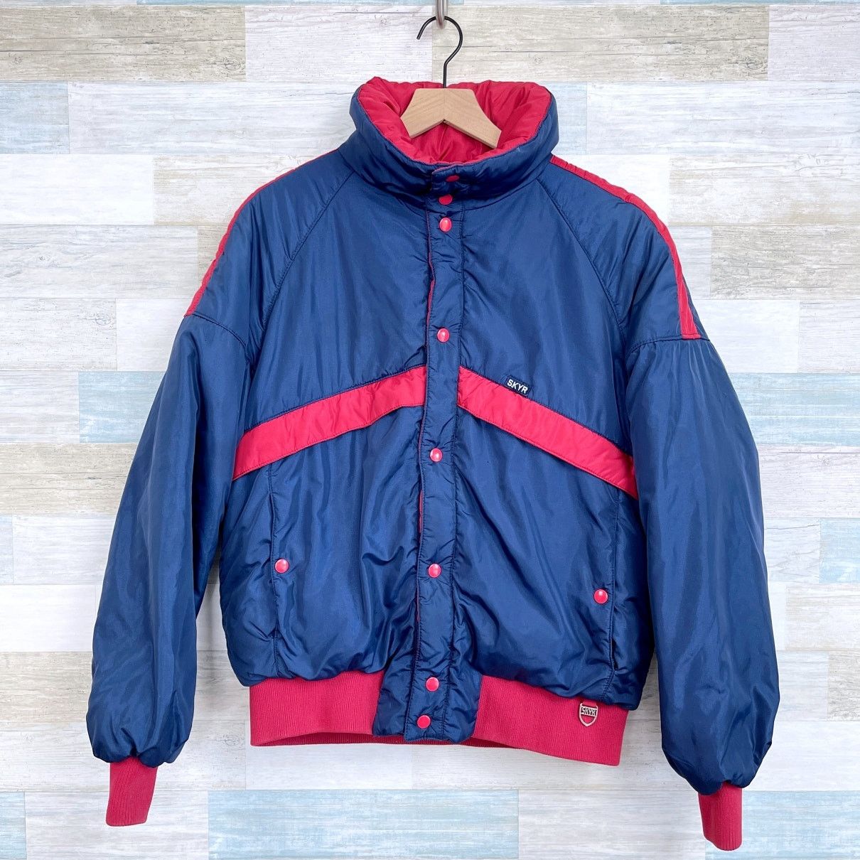 Other SKYR Vintage 70s 80s Ski Bib Jacket Set Blue Red Mens XL Size US XL / EU 56 / 4 - 2 Thumbnail