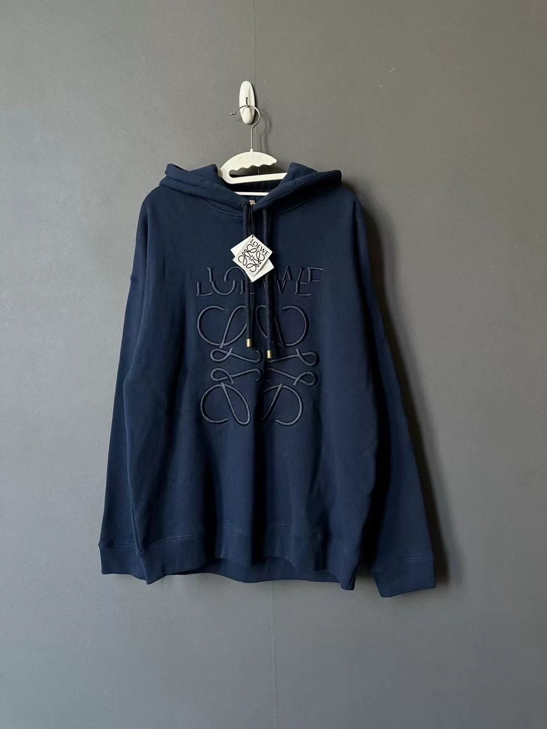 Loewe Loewe New Embroidered Logo Hoodie Size US S / EU 44-46 / 1 - 1 Thumbnail