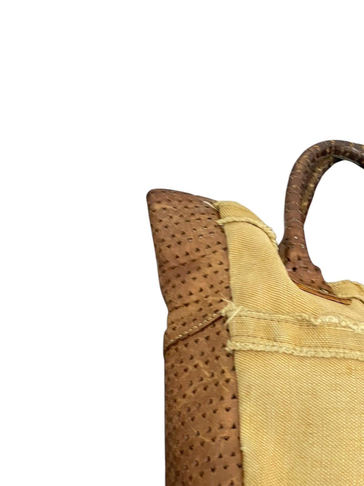 Genuine Leather Leather Cotton Duck Compora Japan Cute Tote Bag 1🟩4 Size ONE SIZE - 11 Thumbnail