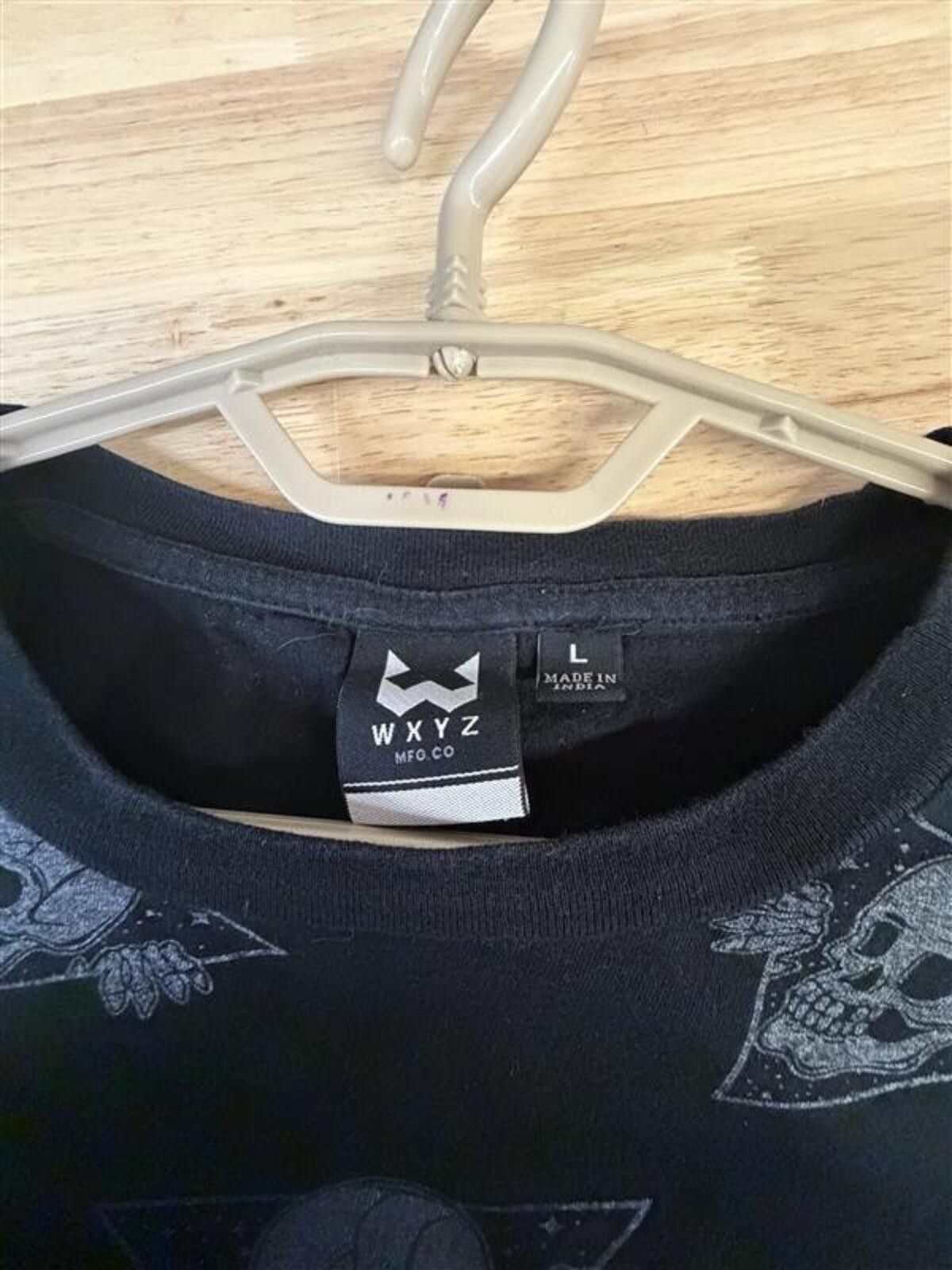 Other WXYZ Skull Print T-Shirt Size L 2010s Black All Over Graphic Size US L / EU 52-54 / 3 - 3 Thumbnail