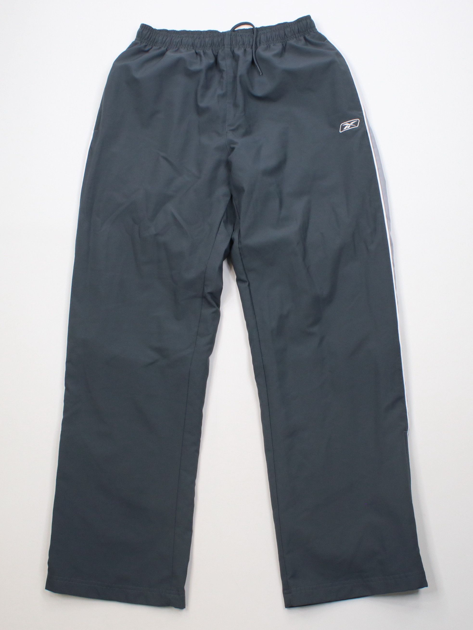 Reebok Vintage Y2K Reebok Logo Lined Wide Leg Pants Sweatpants Gray Size US 34 / EU 50 - 1 Thumbnail