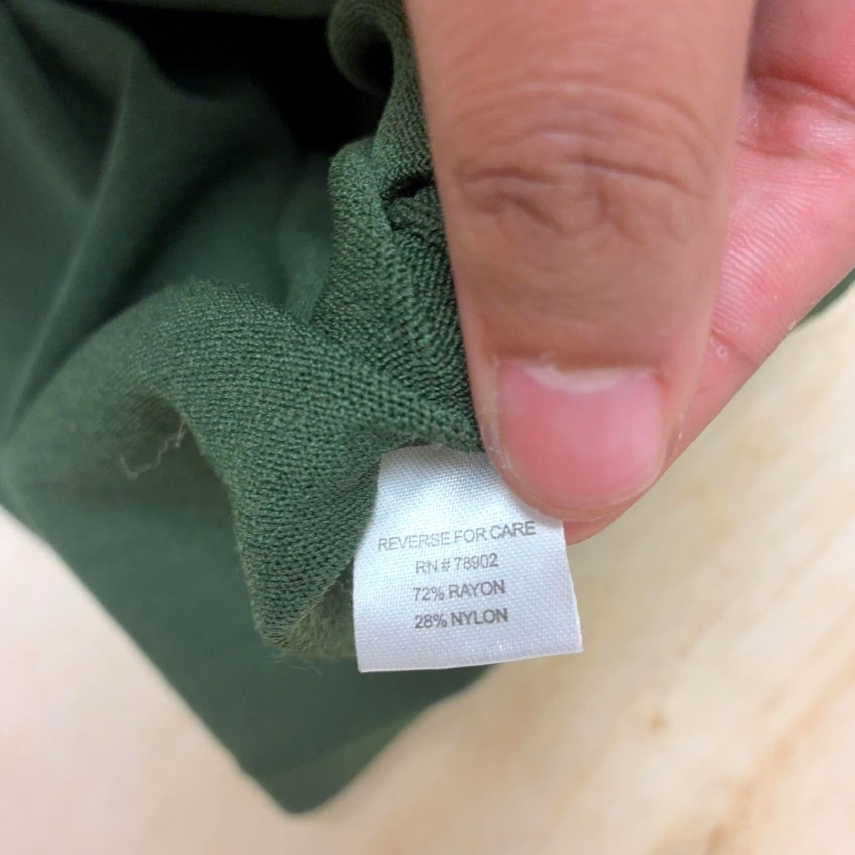 Vintage Erin London Shirt Womens Small Green Crew Neck Short Sleeve Knit Stretch Top Size S / US 4 / IT 40 - 4 Thumbnail