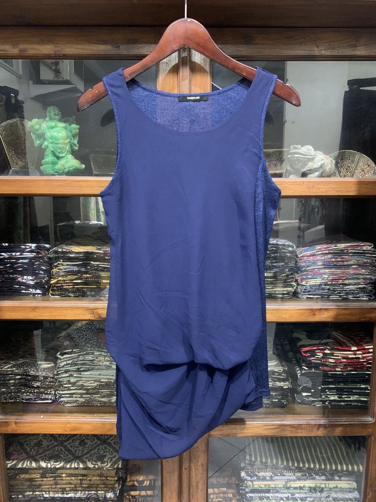 Tornado Mart Tornado Mart Asymetric Mini Dress Size XS / US 0-2 / IT 36-38 - 1 Thumbnail