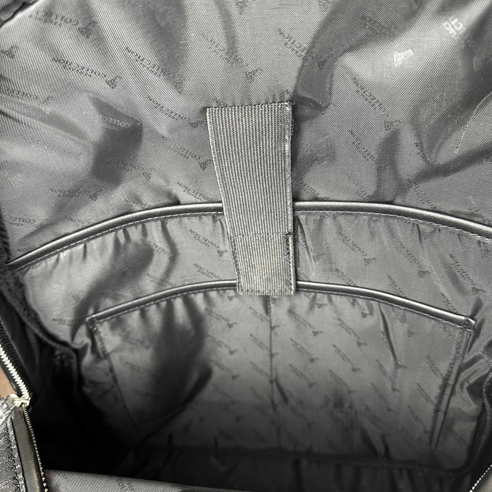 Versace VERSACE COLLECTION BLACK NYLON BACKPACK WITH LOGO Size ONE SIZE - 7 Thumbnail
