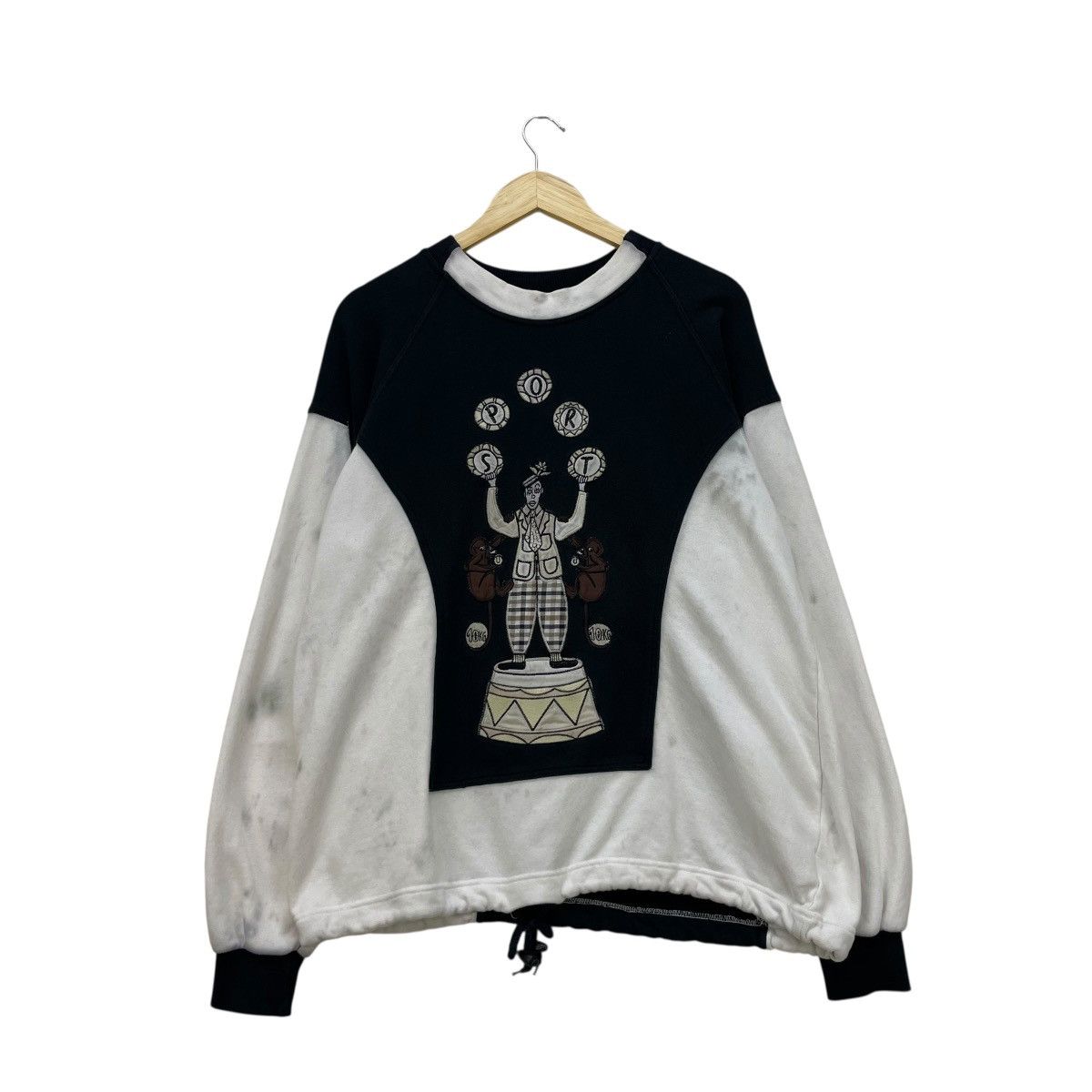 Jean Charles De Castelbajac 💥Vintage Castelbajec Circus Embroidery Pullover Sweatshirt Size US M / EU 48-50 / 2 - 1 Thumbnail