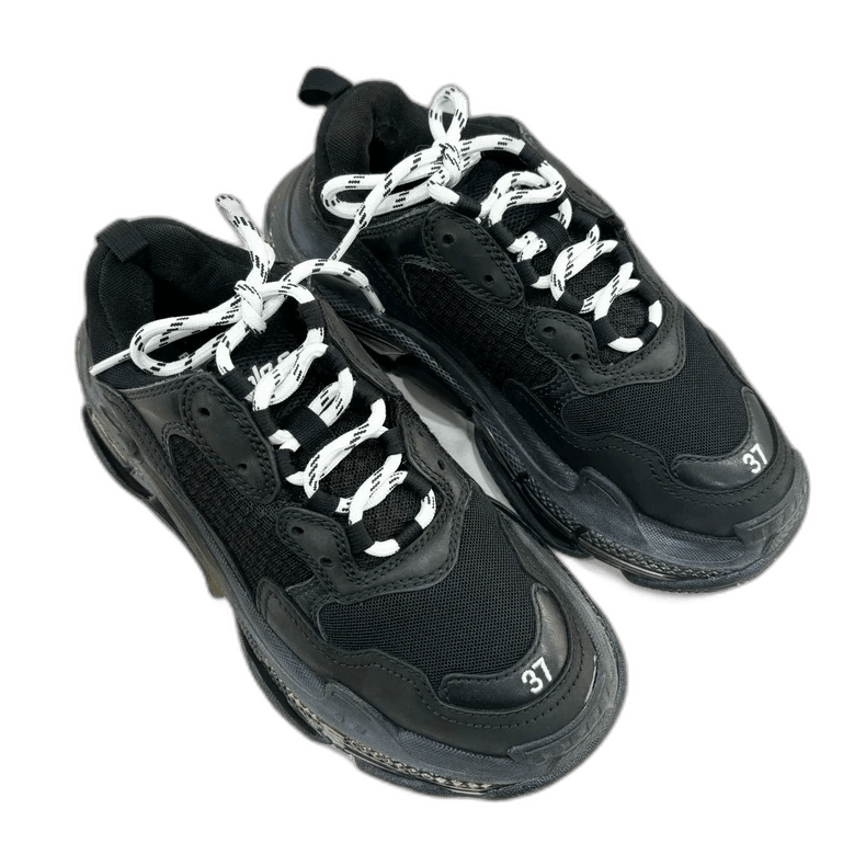 Hermes Hermes Black Loafers with Silver Tassel-2506 Size US 7 / IT 37 - 1 Thumbnail