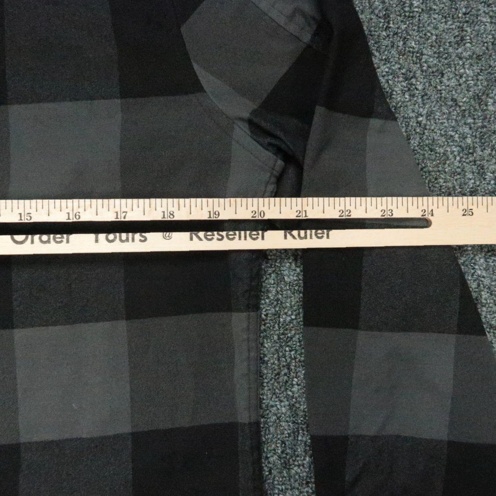 Lululemon Lululemon Shirt Mens M Plaid Gray Black Long Sleeve Button-Up Size US M / EU 48-50 / 2 - 6 Thumbnail