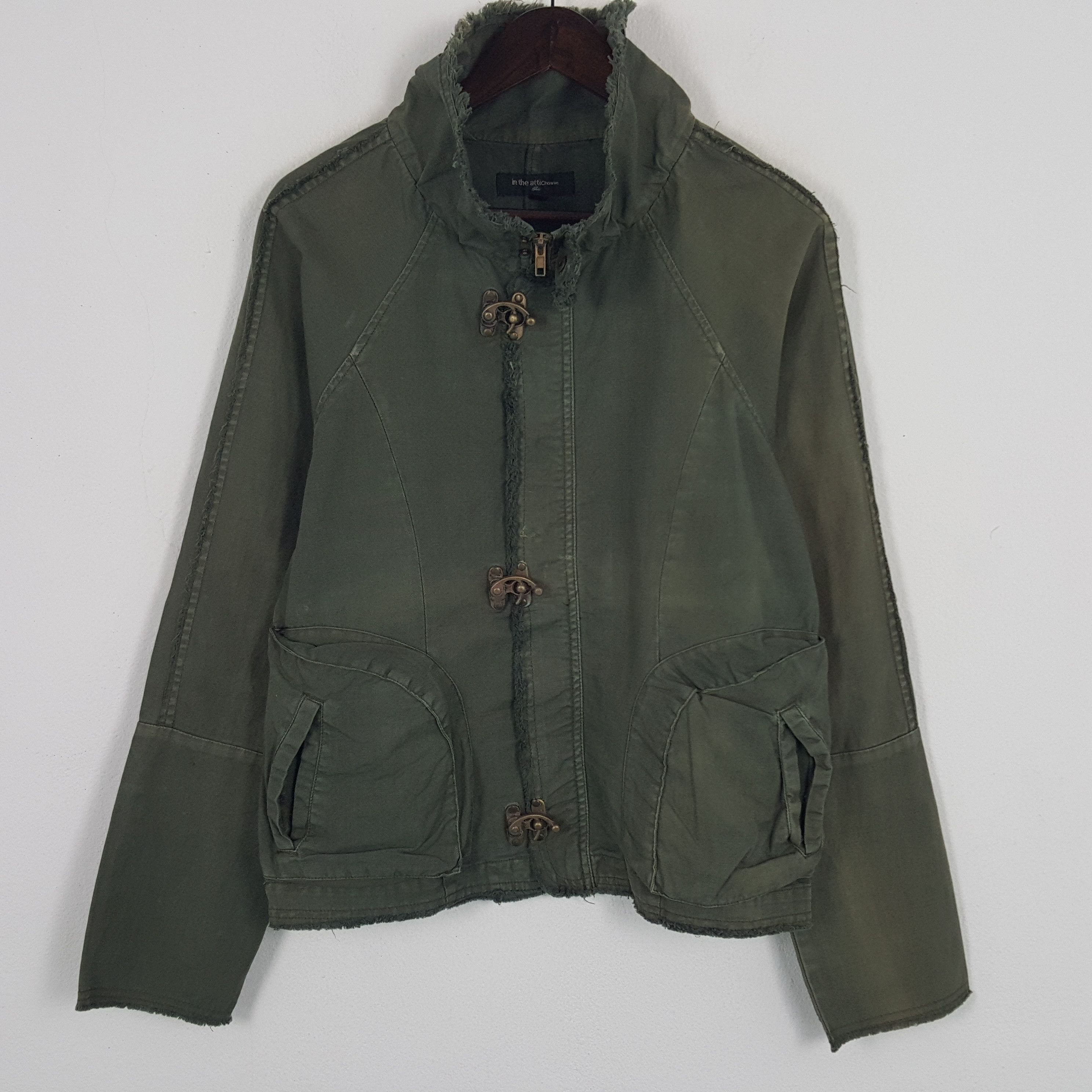 Japanese Brand × Vintage Vintage in The attichomme Military Jacket Size US S / EU 44-46 / 1 - 1 Thumbnail