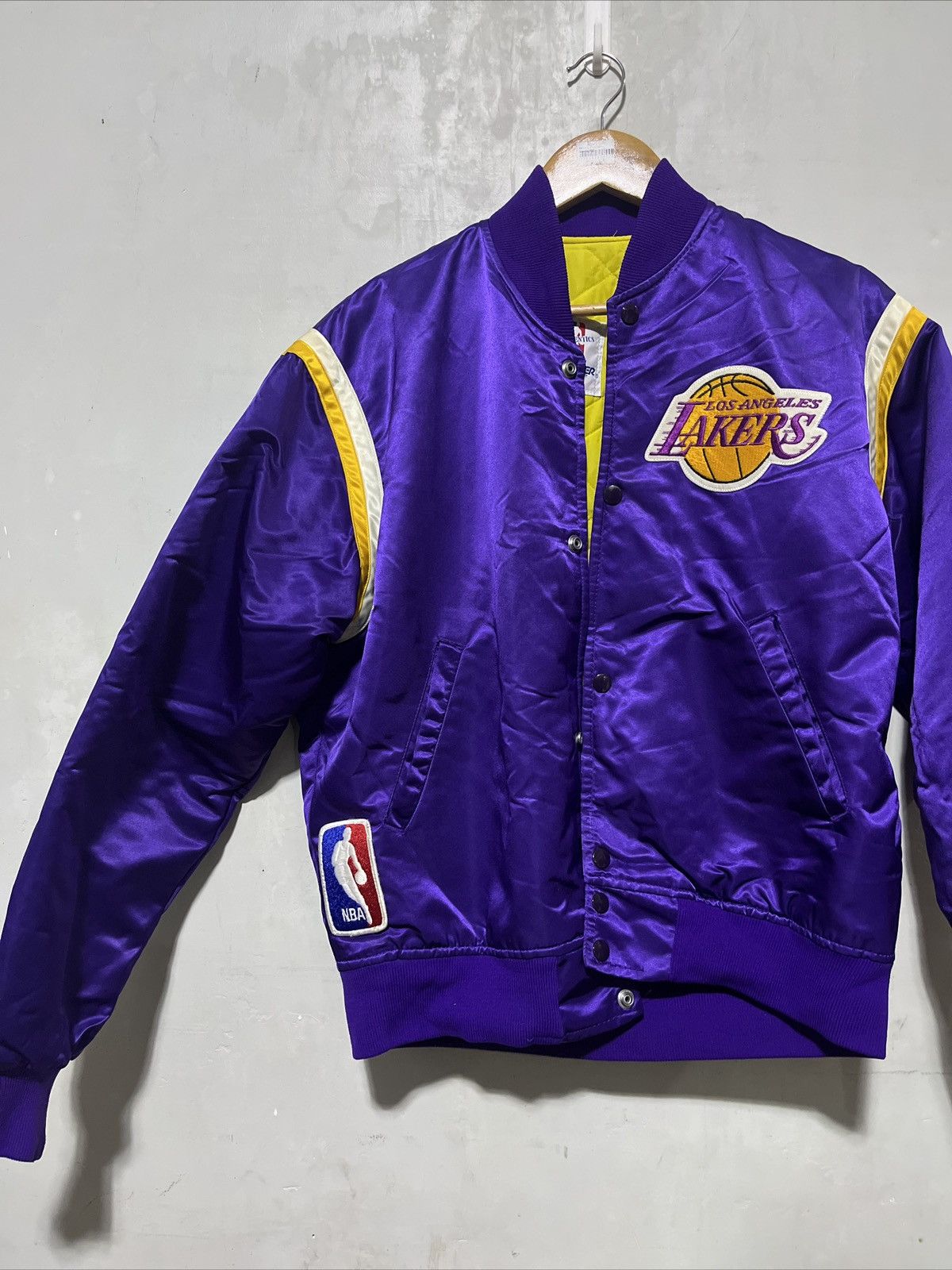Starter Vintage Gen 1 Starter Varsity Jacket Lakers Size US M / EU 48-50 / 2 - 4 Thumbnail