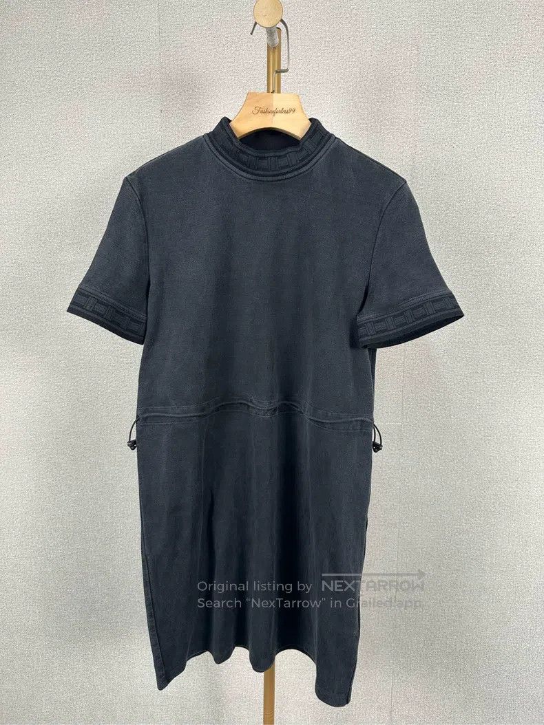 Hermes Hermes Vintage-style dark grey washed dress Size XS / US 0-2 / IT 36-38 - 1 Thumbnail